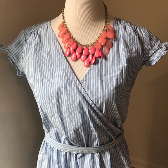 A New Day, Blue Striped Dress - Picture 7 of 7